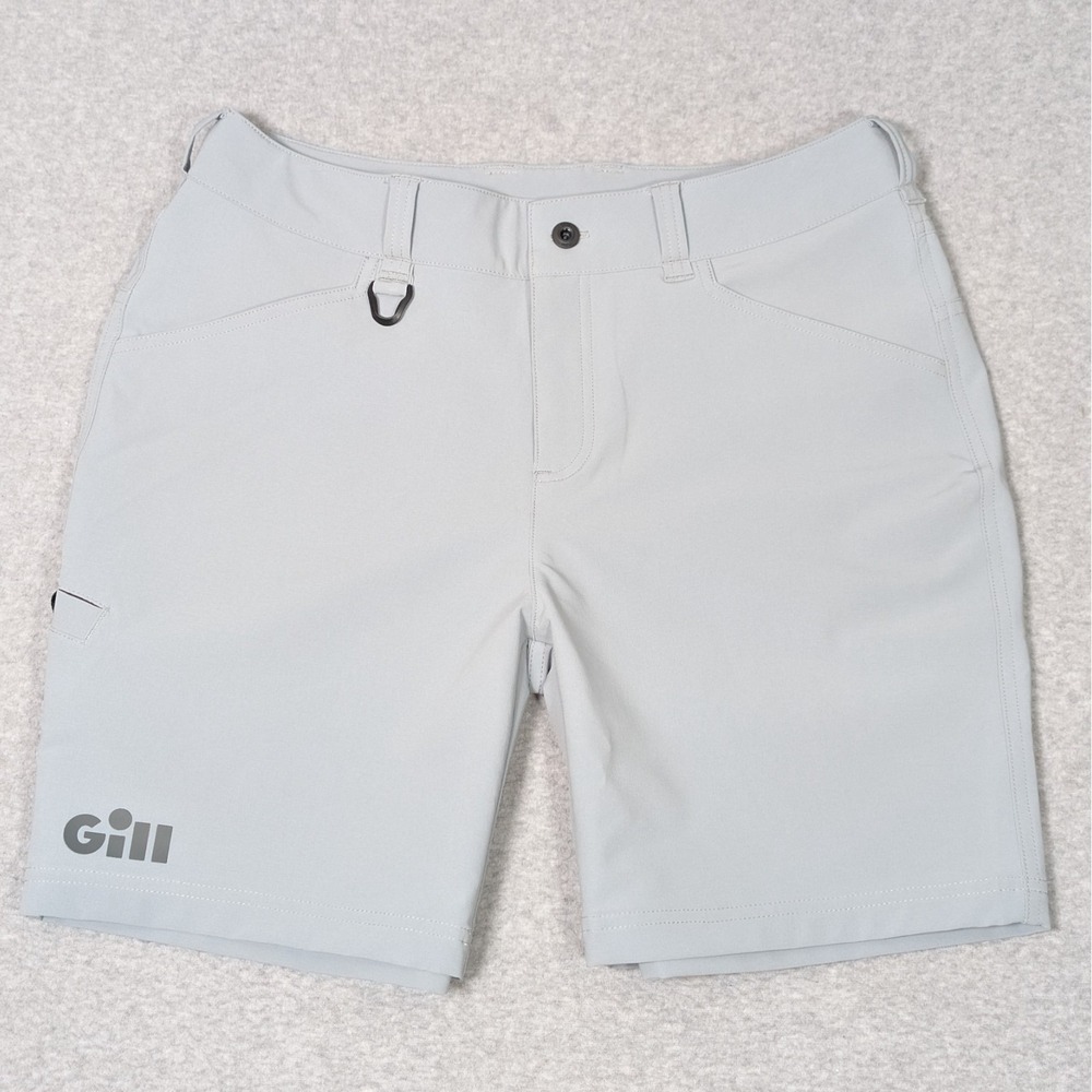 Gill Pro Expedition Shorts Womens Size 14 7.5" Inseam Fishing Hiking Grey
